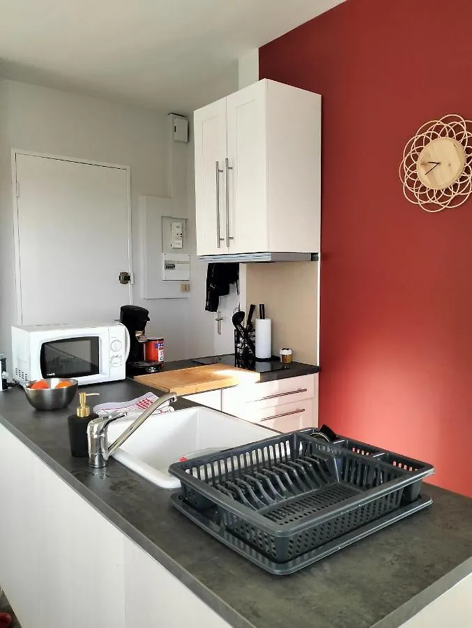 Charmant Logement, Vue Sur Toulouse 1 Min Du Metro 아파트