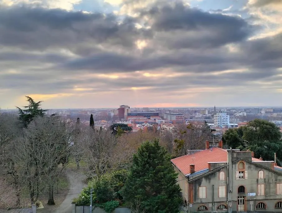 Charmant Logement, Vue Sur Toulouse 1 Min Du Metro